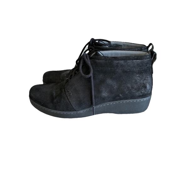 Dansko Ellen Burnished Suede Black Boots size 41 10.5/11 - Picture 1 of 8